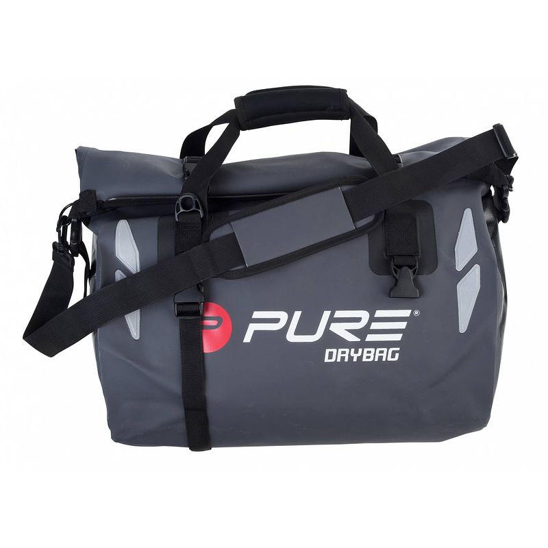 Foto van Pure2improve sporttas 35 liter 48 x 30 cm grijs/zwart