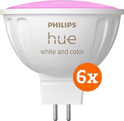 Foto van Philips hue spot white and color mr16 6-pack