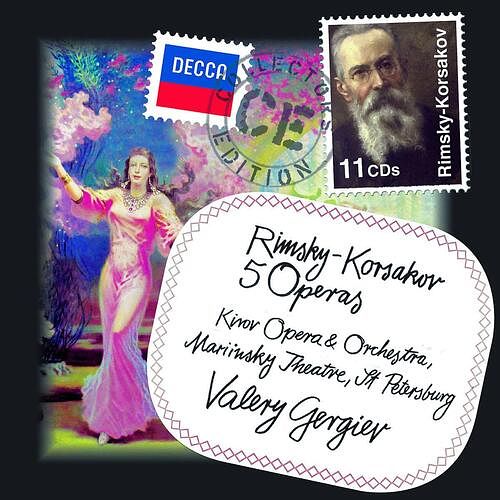 Foto van Rimsky-korsakov: 5 operas - cd (0028947827054)