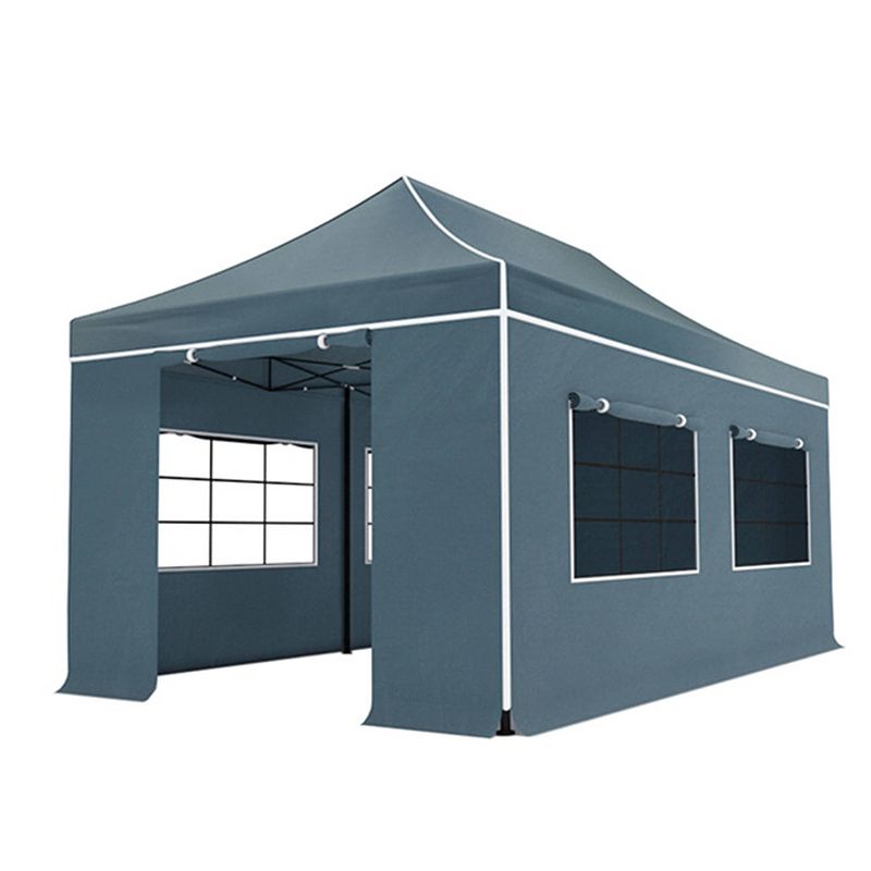 Foto van Easy up 3x6m grijs luxe partytent opvouwbaar