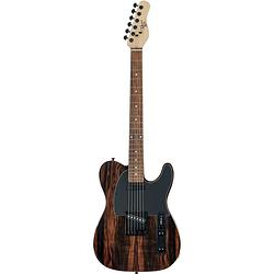 Foto van Michael kelly custom collection 50 striped ebony elektrische gitaar met quad mod