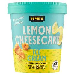 Foto van Jumbo lemon cheesecake roomijs 425g