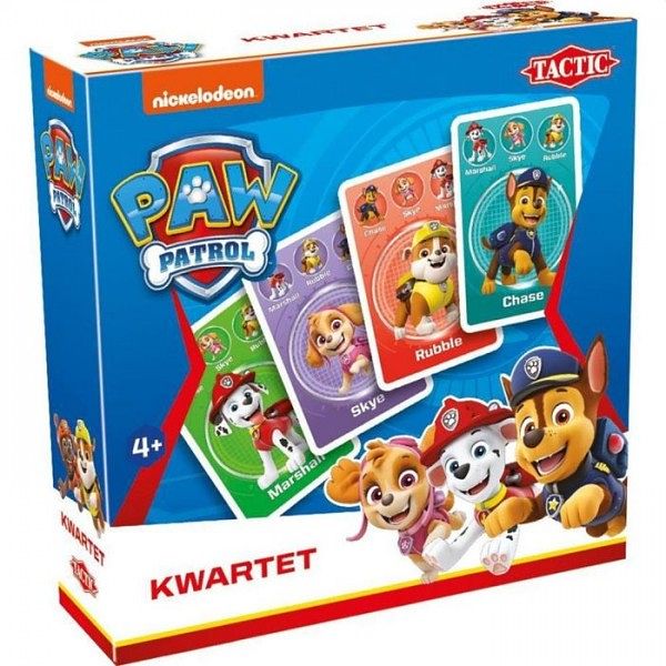 Foto van Tactic kwartetspel paw patrol (nl)