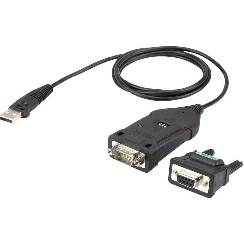 Foto van Aten computer converter [1x usb - 1x serieel 9-polig] uc485-at