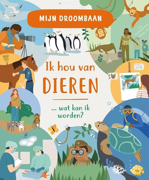 Foto van Ik hou van dieren - steve martin - hardcover (9789464390315)