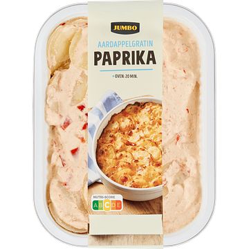 Foto van Jumbo aardappelgratin paprika 450g