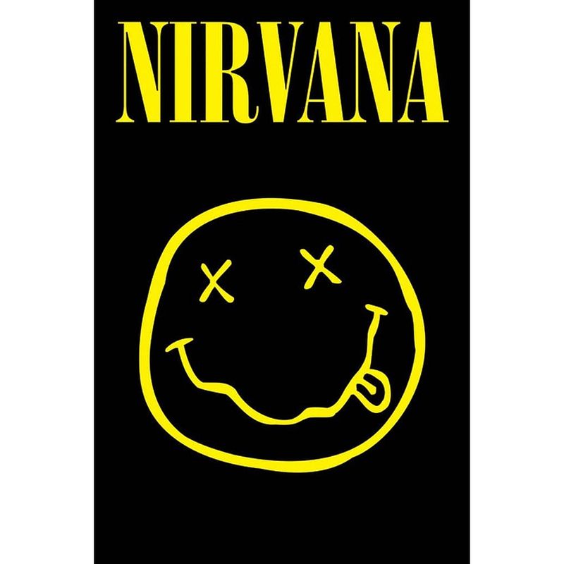 Foto van Pyramid nirvana smiley poster 61x91,5cm