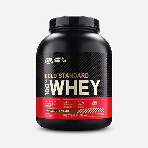 Foto van Gold standard 100% whey protein