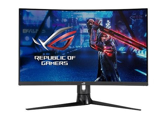 Foto van Asus rog strix xg32vc monitor zwart