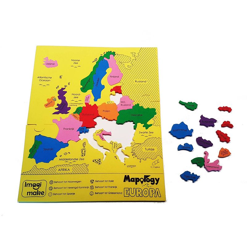 Foto van Imagimake imagimake foam puzzle grootste landen van europa