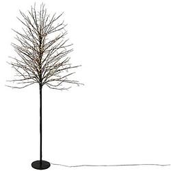 Foto van Countryfield kerstboom fausto 210 cm metaal zwart