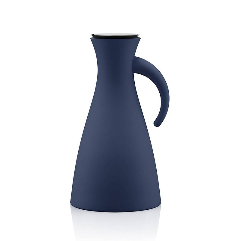 Foto van Eva solo thermoskan classic navy blue 1 liter