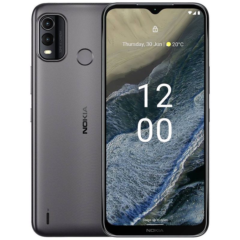 Foto van Nokia g11 plus smartphone 32 16.5 cm (6.5 inch) grijs android 12 hybrid-sim