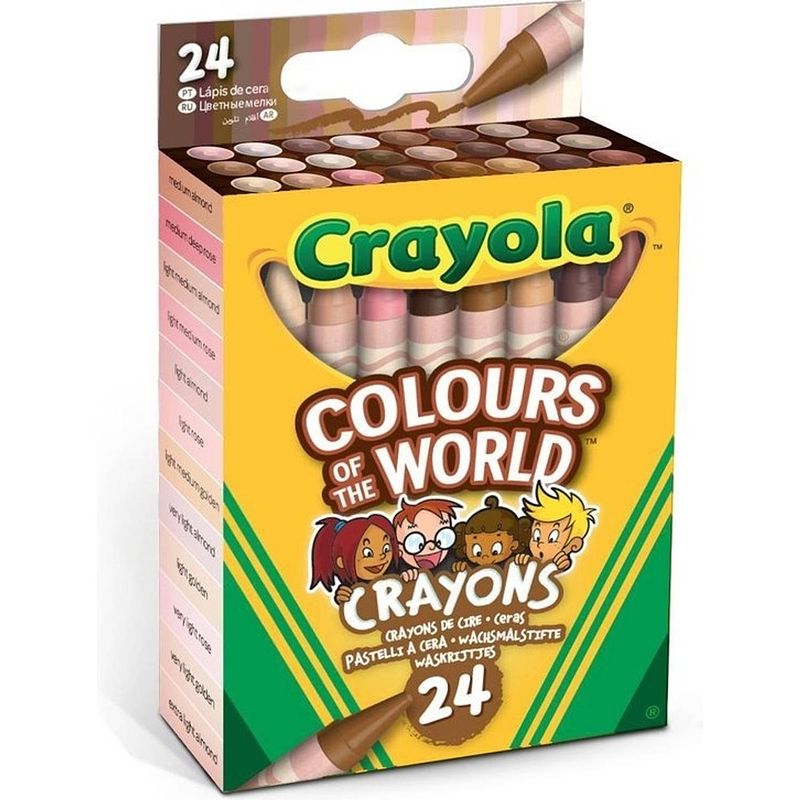 Foto van Crayola colours of the world - 24 waskrijtjes