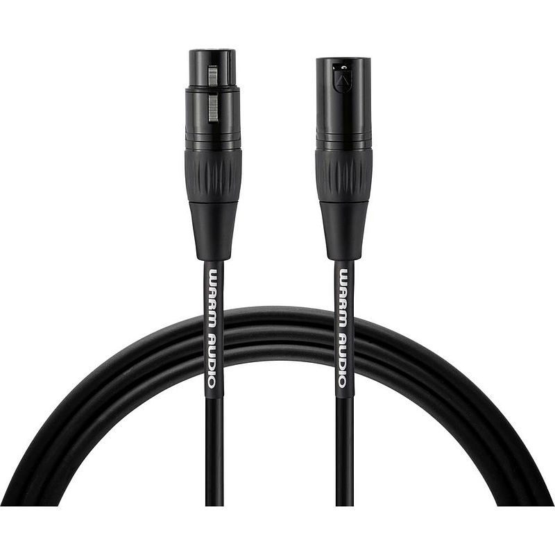 Foto van Warm audio pro series xlr verbindingskabel [1x xlr-stekker - 1x xlr-bus] 7.60 m zwart