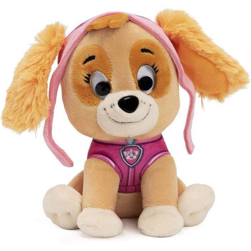 Foto van Pat patrol - pluche 15 cm stella paw patrol gund - 6058439 - zacht en wasbaar pluche vanaf 12 maanden