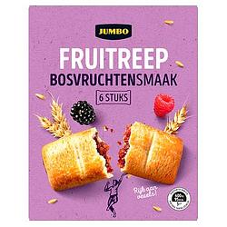 Foto van Jumbo fruitreep bosvruchtensmaak 6 x 27g