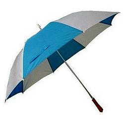 Foto van Van der meulen paraplu golf 96 cm unisex blauw/wit