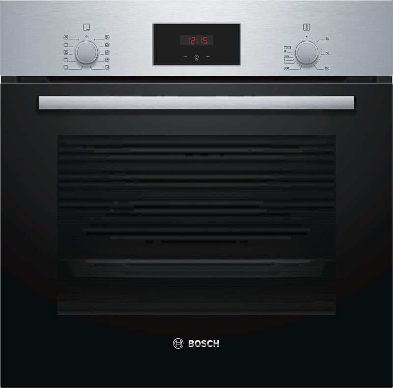 Foto van Bosch hbf154bs0 inbouw oven rvs