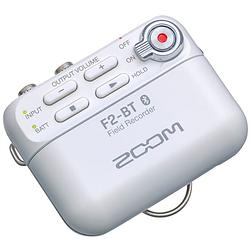 Foto van Zoom f2-bt white recorder met dasspeldmicrofoon