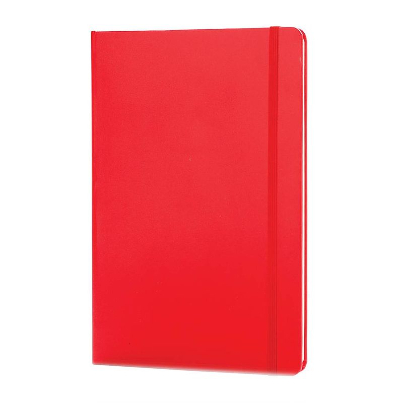 Foto van Xd collection notitieboek hard cover a5 karton/pu rood