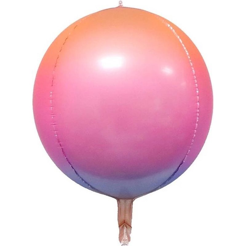 Foto van Folie ballon fluoriserend 4d 22 inch 55 cm