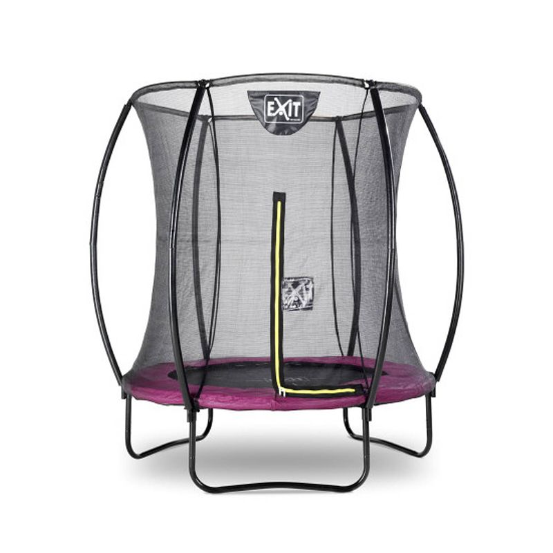 Foto van Exit silhouette trampoline rond - 183 cm - roze