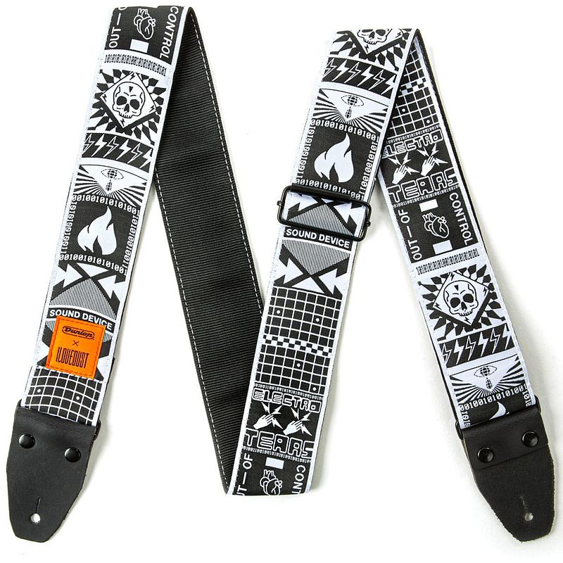 Foto van Dunlop ilovedust jacquard strap ild10 out of control