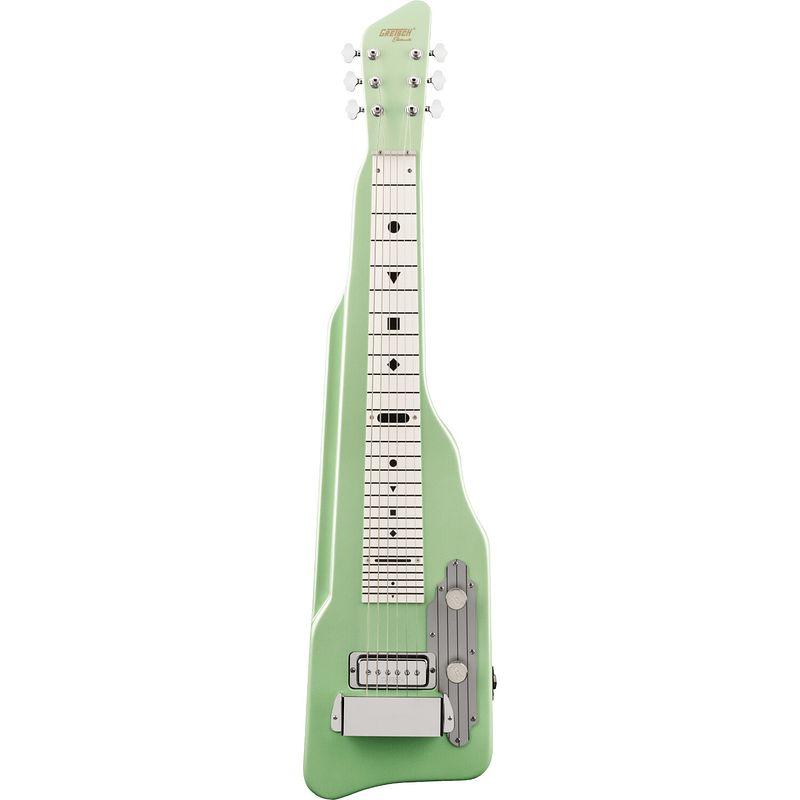 Foto van Gretsch g5700 electromatic lap steel broadway jade elektrische lap steel gitaar