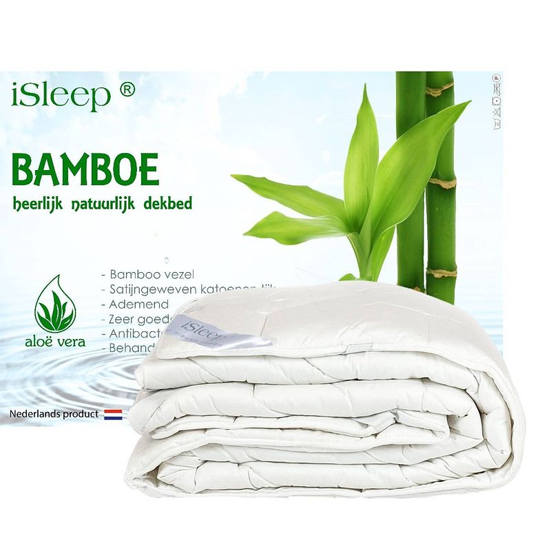 Foto van Isleep onderdeken bamboo deluxe - 200x200