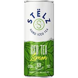 Foto van Stëlz hard iced tea lemon 250ml bij jumbo