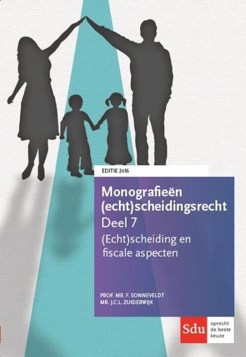 Foto van (echt)scheiding en fiscale aspecten - f. sonneveldt, j.c.l. zuiderwijk - paperback (9789012397728)