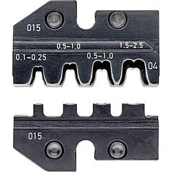 Foto van Knipex 97 49 04 krimpinzet ongeïsoleerde, open connectoren geschikt voor tangen stekkerbreedte 2.8/4.8 mm 0.1 tot 2.5 mm² geschikt voor merk knipex 97 43 200,