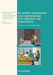 Foto van De politie-reprimande voor minderjarige first offenders van lichte feiten - chiara van guldener - paperback (9789462127463)