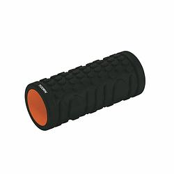Foto van Toorx fitness grid foam roller 33 cm x 14 cm - zwart
