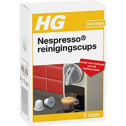 Foto van Hg nespresso reinigingscups - 2 stuks