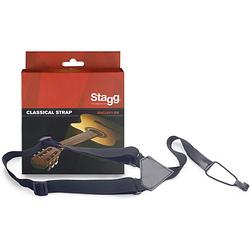 Foto van Stagg sncl001bk draagband voor klassieke gitaar