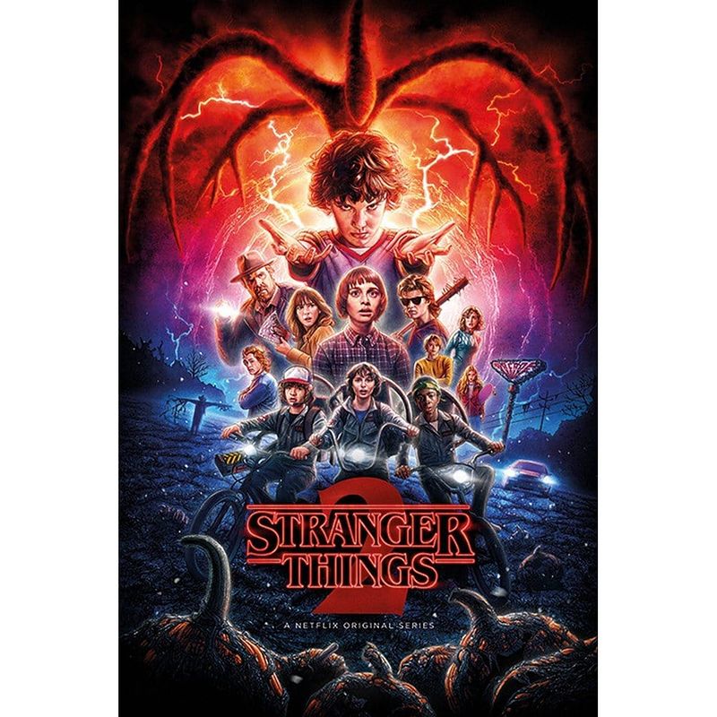 Foto van Pyramid stranger things one sheet season 2 poster 61x91,5cm