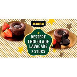 Foto van Jumbo dessert chocolade lavacake 2 stuks