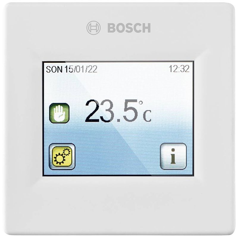 Foto van Bosch home comfort c-ir20 thermostaat wit
