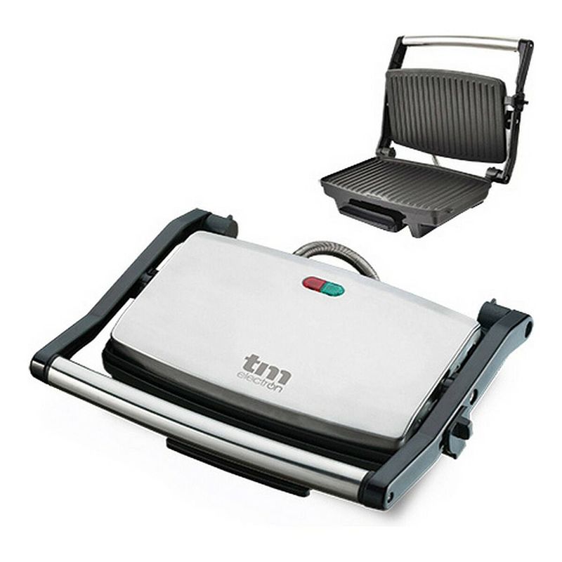 Foto van Tosti ijzer grill tm electron (1000w)