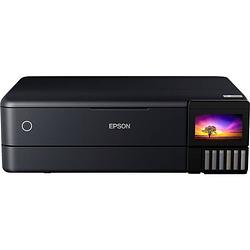 Foto van Epson ecotank et-8550 multifunctionele inkjetprinter a4, a3 printen, kopiëren, scannen duplex, inktbijvulsysteem, lan, usb, wifi