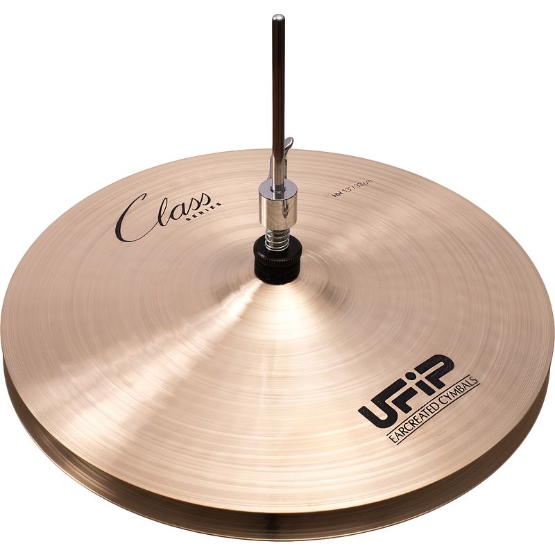 Foto van Ufip cs-13mhh class series medium 13 inch hi hat bekken