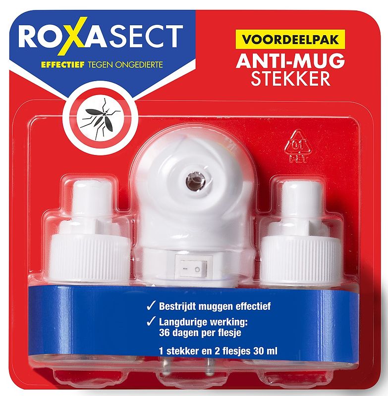 Foto van Roxasect voordeelpak anti-mug stekker + 2 navullingen