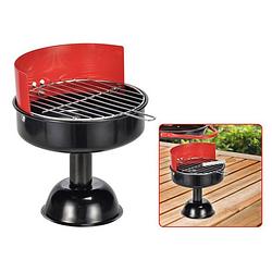 Foto van Grill / barbecue asbak 13 x 15 cm - asbak in de vorm van een bbq - asbakken