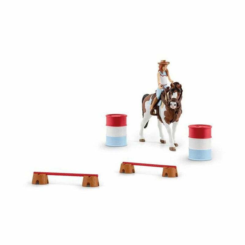 Foto van Playset schleich hannah's western riding set paard plastic