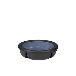 Foto van Mepal - cirqula bento bowl (250+250+500 ml) - nordic black