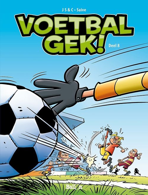 Foto van Voetbalgek! - béka - paperback (9789462102224)