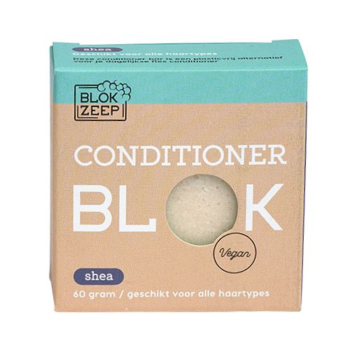 Foto van Blokzeep conditioner bar shea