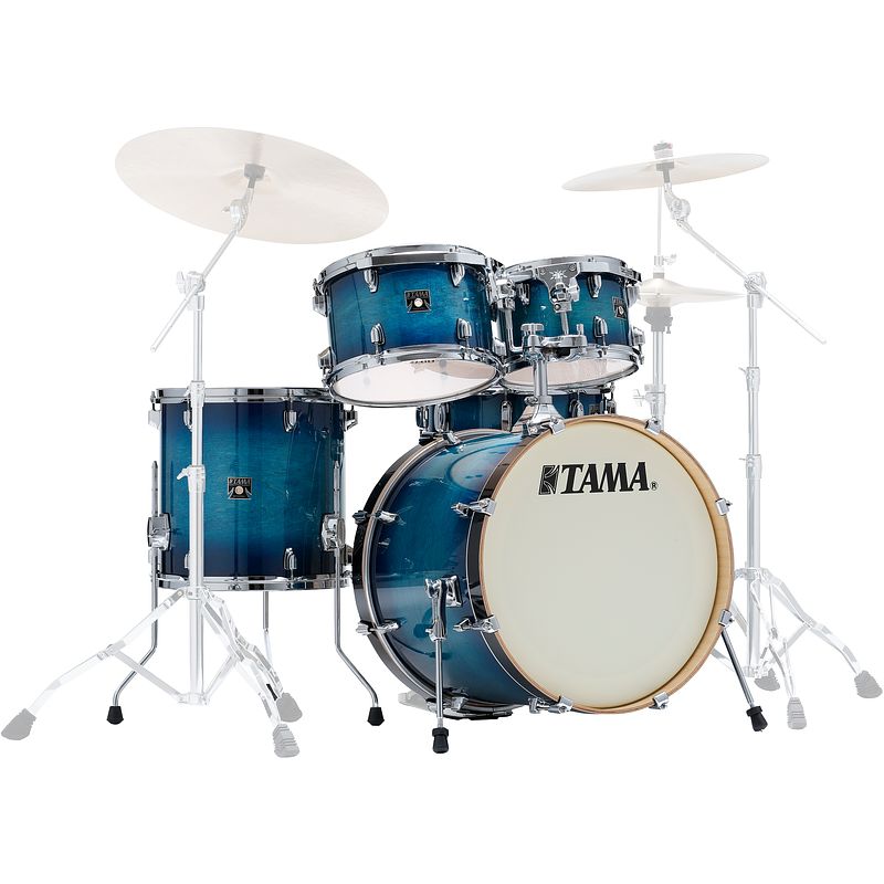 Foto van Tama cl50rs-bab superstar classic 5-delige set blue lacquer 20